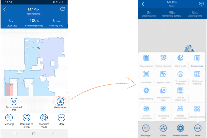 Features of the Proscenichome App